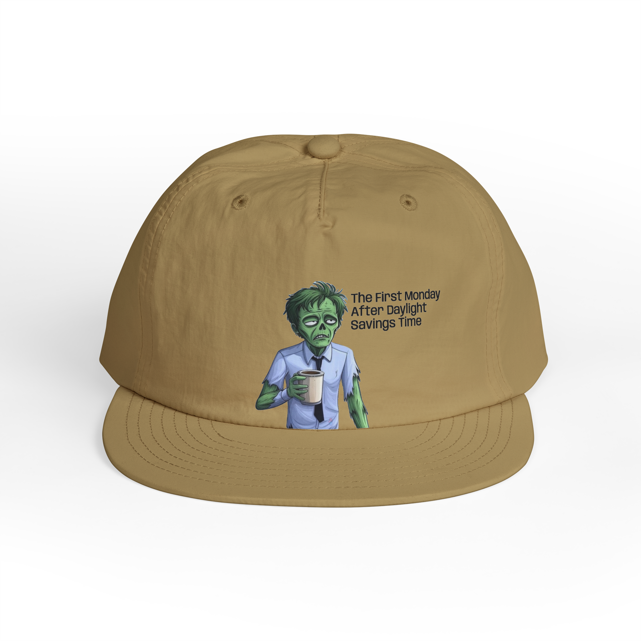 Zombie with Coffee Surf Cap | Funny Monday Morning Hat - Image 17