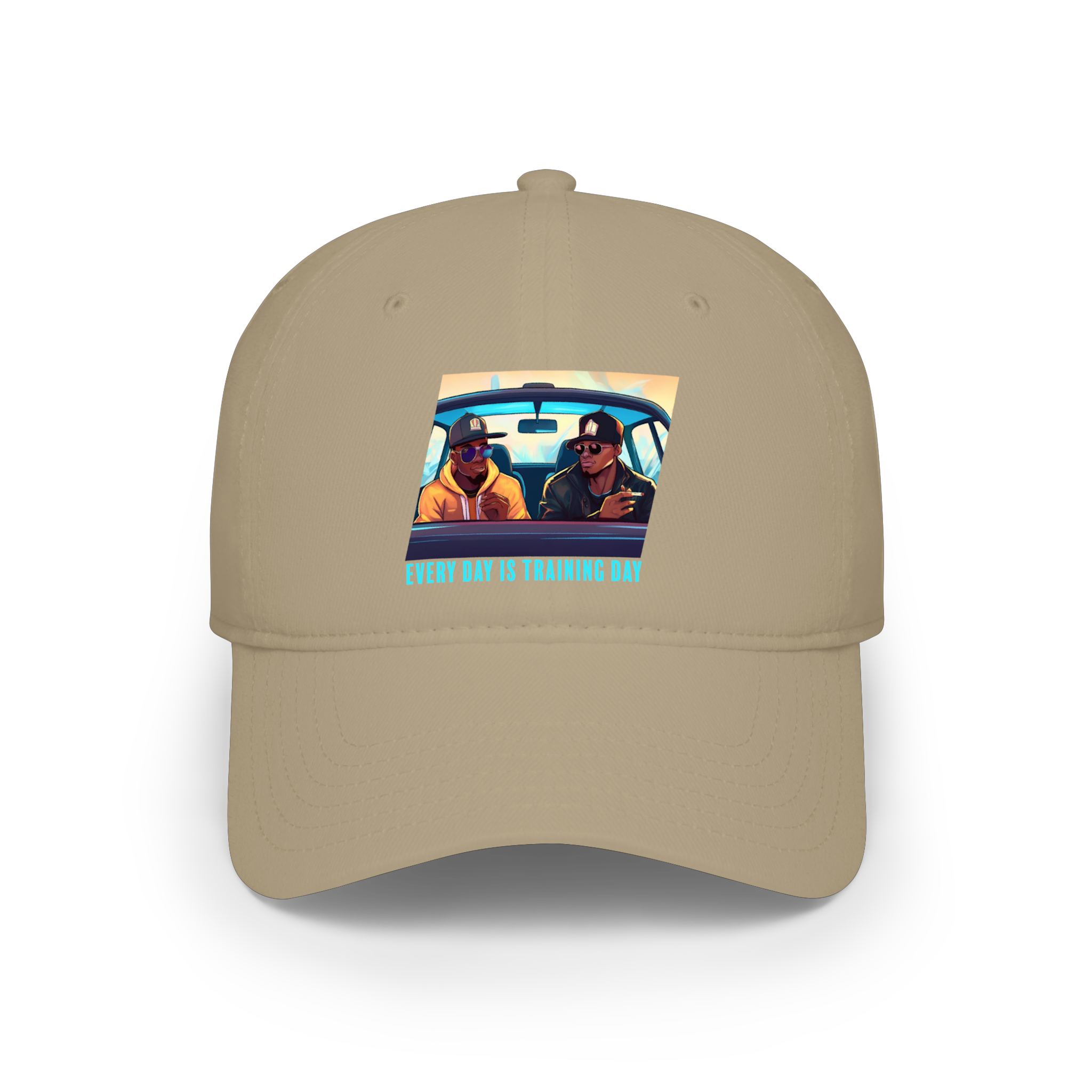 Every Day Is Training Day Baseball Cap | Retro Road Trip Car Design - Image 7