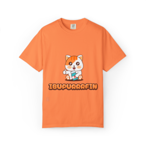 Ibupuurrrfin Cat Illustration T-shirt | Cute Medicine Kitty
