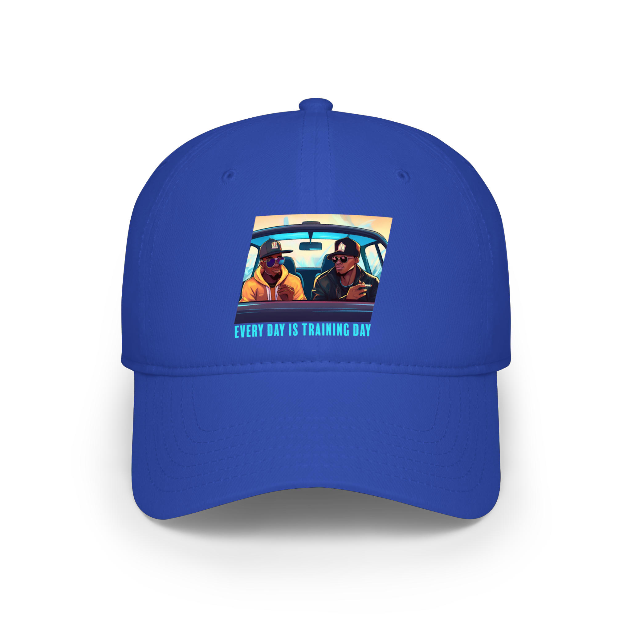 Every Day Is Training Day Baseball Cap | Retro Road Trip Car Design