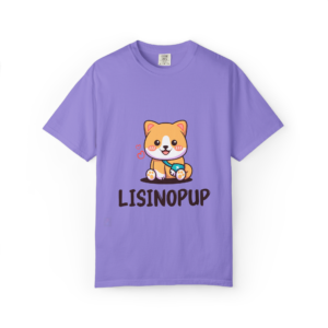 Lisinopup Cute Shiba Inu Puppy T-shirt | Kawaii Dog Tee