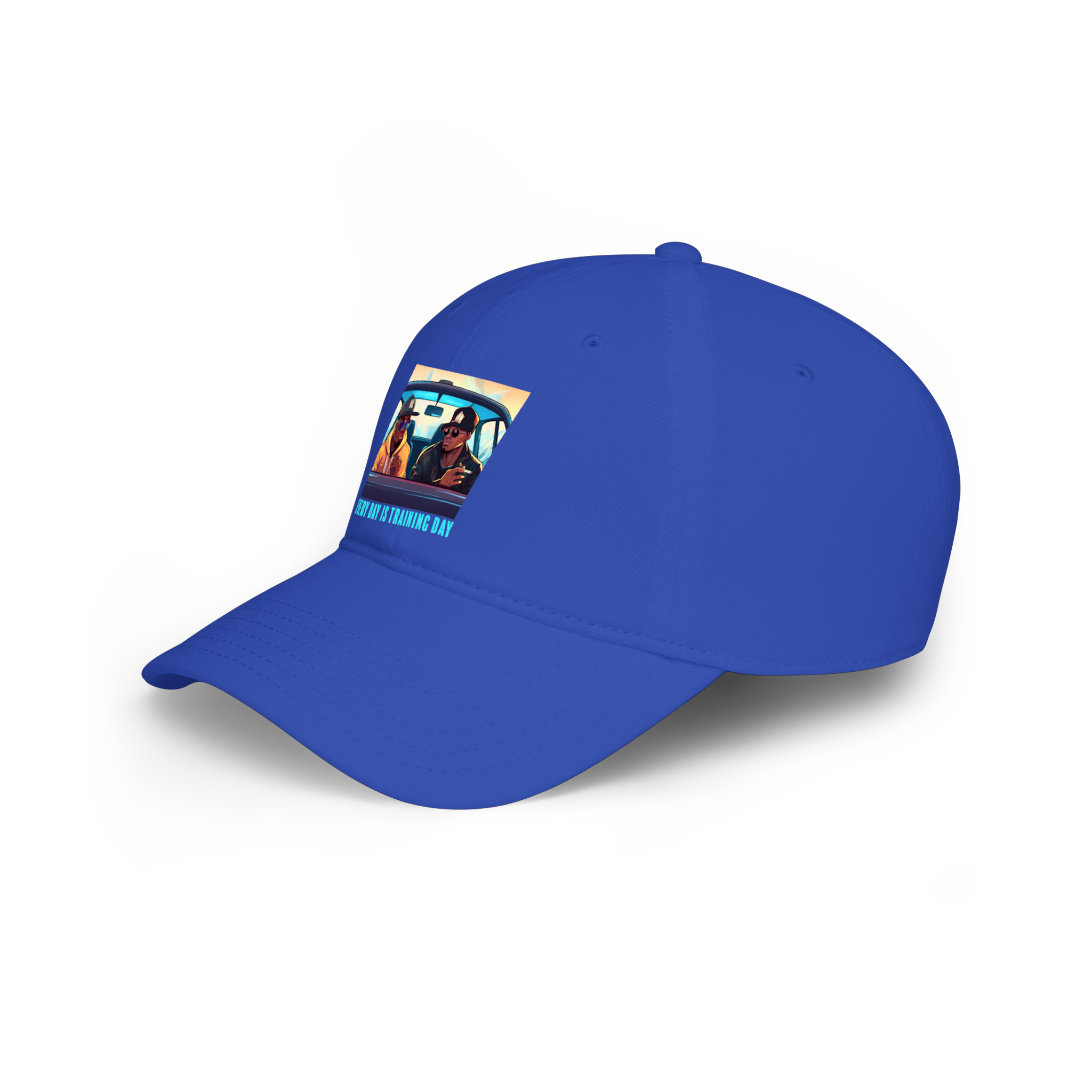 Every Day Is Training Day Baseball Cap | Retro Road Trip Car Design - Image 4