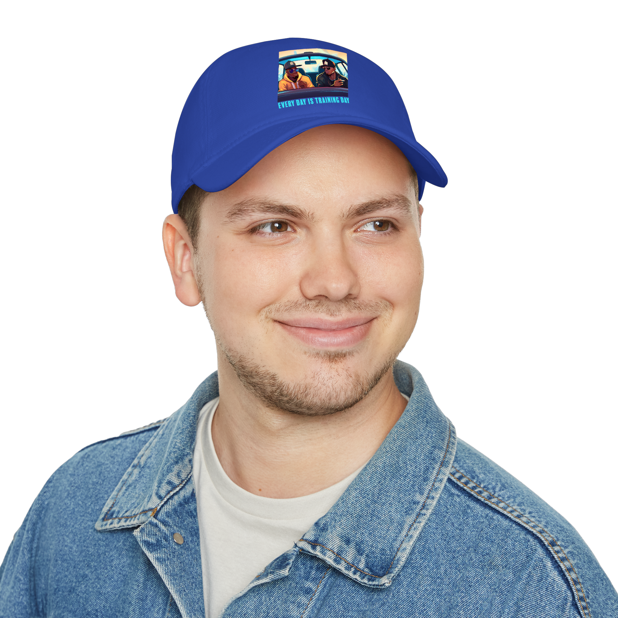 Every Day Is Training Day Baseball Cap | Retro Road Trip Car Design - Image 6